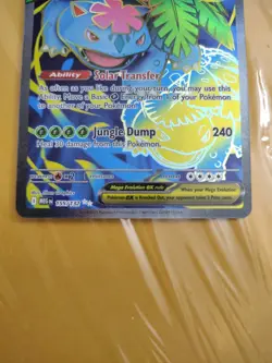 Pokemon TCG Mega Venusaur ex 155/132 Ultra Rare English Mega Evolution NM - Image 4