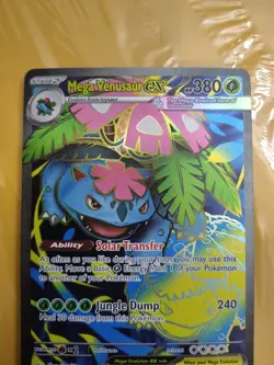 Pokemon TCG Mega Venusaur ex 155/132 Ultra Rare English Mega Evolution NM - Image 5