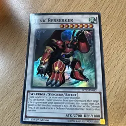 LC5D-EN043 Yugioh - 1X Junk Berserker - Super Rare - 1st Edition - NM - Image 1