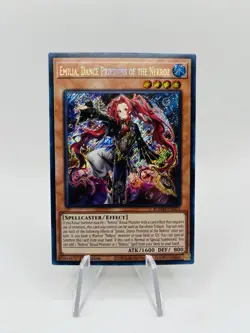 Emilia, Dance Priestess of the Nekroz BLMM-EN025 Secret Rare Yugioh tcg - Image 1