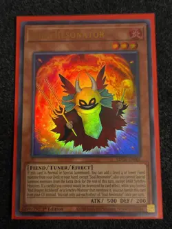 Yugioh! Soul Resonator SDCK-EN001 Ultra Rare 1st Edition Near Mint - Image 1