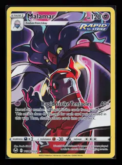 Malamar TG06/TG30 SWSH12: Silver Tempest Trainer Gallery Pokemon Card - Image 1