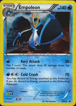 Empoleon BW56 Holo Promo Black & White Promos Pokemon Card LP/MP - Image 1
