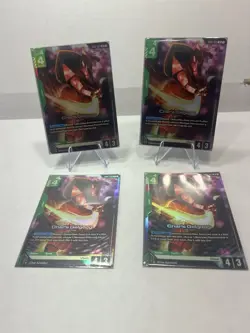 Gundam Card Game Newtype Rising Char's Gelgoog LR GD01-023 English x4 M-NM - Image 1