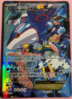 Pokemon card: Team Aqua’s Kyogre EX 6/34 Double Crisis Holo - Image 1