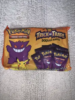 Pokemon TCG BOOster Bundle Trick Or Trade - 40 Packs / 120 Cards 820650850783 - Image 1