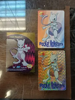 mewtwo pokemon card holo And Clear 1999/2000 - Image 1