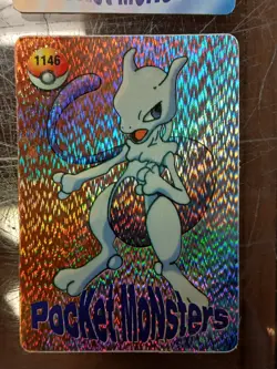 mewtwo pokemon card holo And Clear 1999/2000 - Image 2