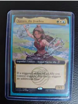 Magic The Gathering x Avatar Katara Gamescom Promo Card 2025 - Image 1