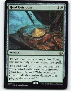 Herd Heirloom #144 Magic the Gathering Card - Image 1