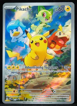 Pikachu #027 Mint Pokemon Card - Image 1