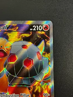 Torkoal V 188/202 - Sword & Shield Base Full Art Ultra Rare Pokemon TCG Card NM - Image 4