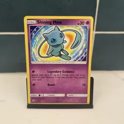 Shining Mew Holo Rare Card 40/73 Shining Legends Pokemon TCG - Image 1