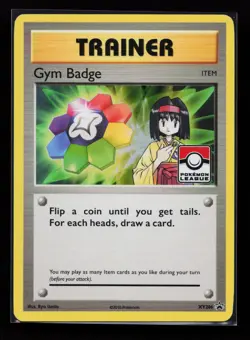Gym Badge (Erika) XY206 Promo XY Promos Stamped Pokemon Card - Image 1