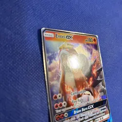 Entei GX 10/73 Shining Legends Ultra Rare Pokemon Card - NM/Mint - Image 3