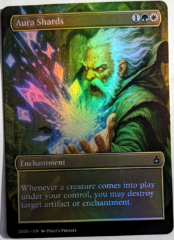 Aura Shards FOIL Proxy Playtest Card with Custom Art Design - Image 3