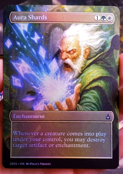 Aura Shards FOIL Proxy Playtest Card with Custom Art Design - Image 5