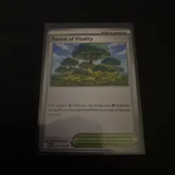 Forest of Vitality 117/132 Mega Evolution Pokemon Card - Mint - Image 1