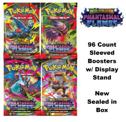 Pokemon Phantasmal Flames 96 Ct Sleeved Boosters with Display; New Sealed in Box - Image 2