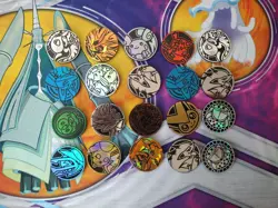Pokemon TCG COIN LOT 20 coins - Image 1