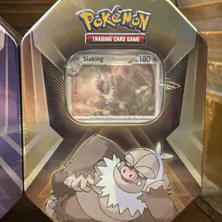 Pokemon TCG Triple Whammy Tins Complete Set New Sealed Darkrai Tyranitar Slaking - Image 2