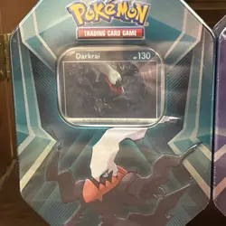 Pokemon TCG Triple Whammy Tins Complete Set New Sealed Darkrai Tyranitar Slaking - Image 4