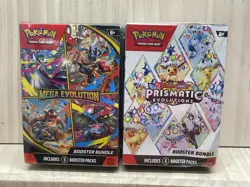 Pokemon TCG: Mega Evolution Prismatic Evolutions - Booster Bundle Lot of 2 - Image 1