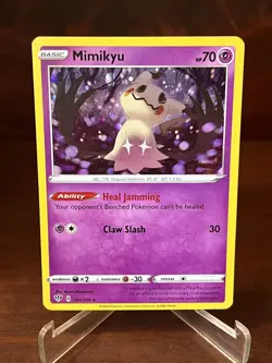 Pokemon TCG - Mimikyu 81/189 - Darkness Ablaze - Holo Rare Near Mint - Image 1