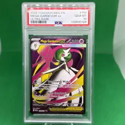 2025 POKEMON MEG EN-MEGA EVOLUTION ULTRA RARE #159 MEGA GARDEVOIR EX PSA 10 - Image 1