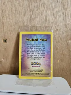 Ancient Mew Pokemon Sealed The Movie In 2000! Read Description - Image 1