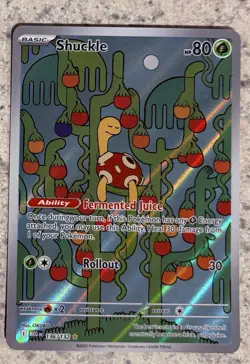 2025 Pokemon Mega Evolution Shuckle #136 Near Mint - Image 1