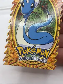 Dragonair # 148 Pokemon Evolution 1999 TCG Topps Die Cut Embossed 11 of 12 Rare - Image 2