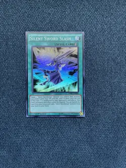 YUGIOH! Silent Sword Slash - DPRP-EN004 - Super Rare - 1st Edition NM - Image 1