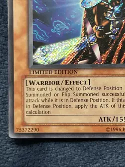 Yugioh Total Defense Shogun CT1-EN001 Secret Rare Holo SET BREAK VINTAGE - Image 5