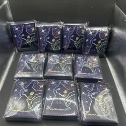 10 X Paldean Fates 65-Count ETB Card Sleeves | Pokemon Official | New Sealed - Image 1