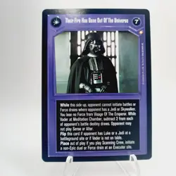 Star Wars CCG Special Edition Hunt Down & Destroy The Jedi/Their Fire Card - Image 3