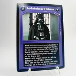 Star Wars CCG Special Edition Hunt Down & Destroy The Jedi/Their Fire Card - Image 4