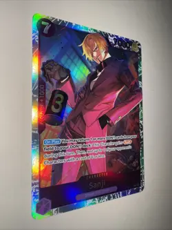 Sanji OP09-065 SR - One Piece TCG English CCG Card - Image 2