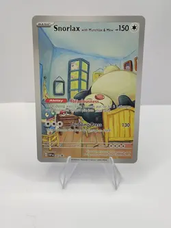 Snorlax with Munchlax & Mew Pokemon x Van Gogh ACG Art Promo Card - NM - Image 1