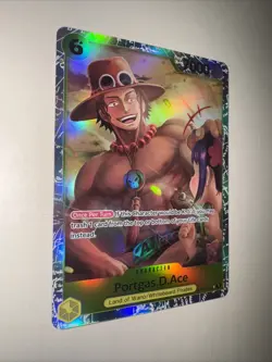 Portgas.D.Ace ST09-010 SR - Yamato Starter Deck - One Piece TCG English CCG Card - Image 2