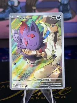 N's Zorua 189 Sv: Scarlet & Violet Promo Cards Holo Pokemon TCG - NM - Image 1