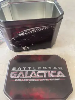 Battlestar Galactica CCG Collectible Card Game TIN - Image 2