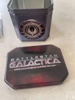 Battlestar Galactica CCG Collectible Card Game TIN - Image 3