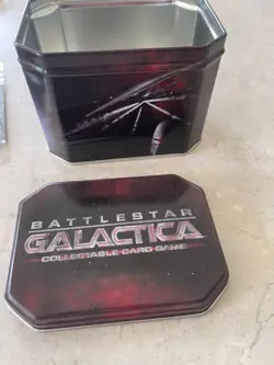 Battlestar Galactica CCG Collectible Card Game TIN - Image 4