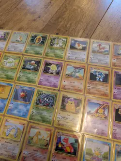 49 Pokemon Vintage Base Set Rare Non Holo 1998 Cards Common - Image 3