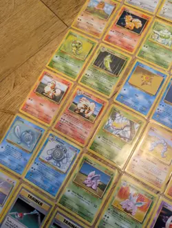 49 Pokemon Vintage Base Set Rare Non Holo 1998 Cards Common - Image 5