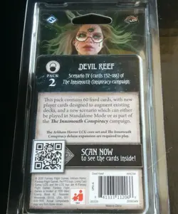 Arkham Horror The Card Game DEVIL REEF Mythos Pack Fantasy Flight Games - Image 2