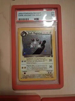 Pokemon Dark Magneton TCG Holo Rare Card 11/82 - Image 1