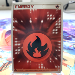Fire Energy 010/015 1st Edition Torchic Quarter Deck Japanese Pokemon Card ~ MP - Image 1