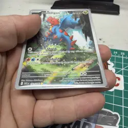 Pokemon TCG White Flare Druddigon Illustration Card 151/086 M/Nm Condition - Image 3